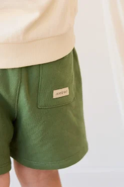 Organic Cotton Jalen Short - Snow Pea