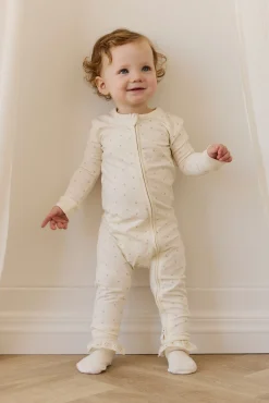Organic Cotton Jude Onepiece - Ditsy Cherries