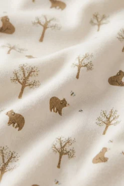 Organic Cotton Jude Onepiece - Honey Bear Cloud
