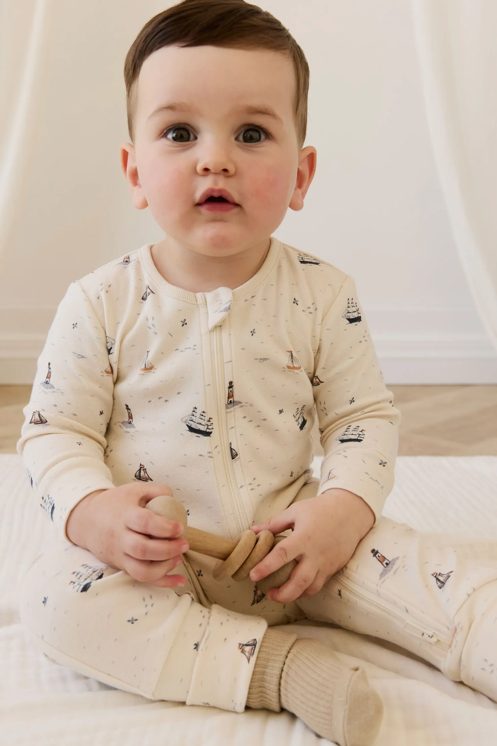 Organic Cotton Jude Onepiece-Sailing Day