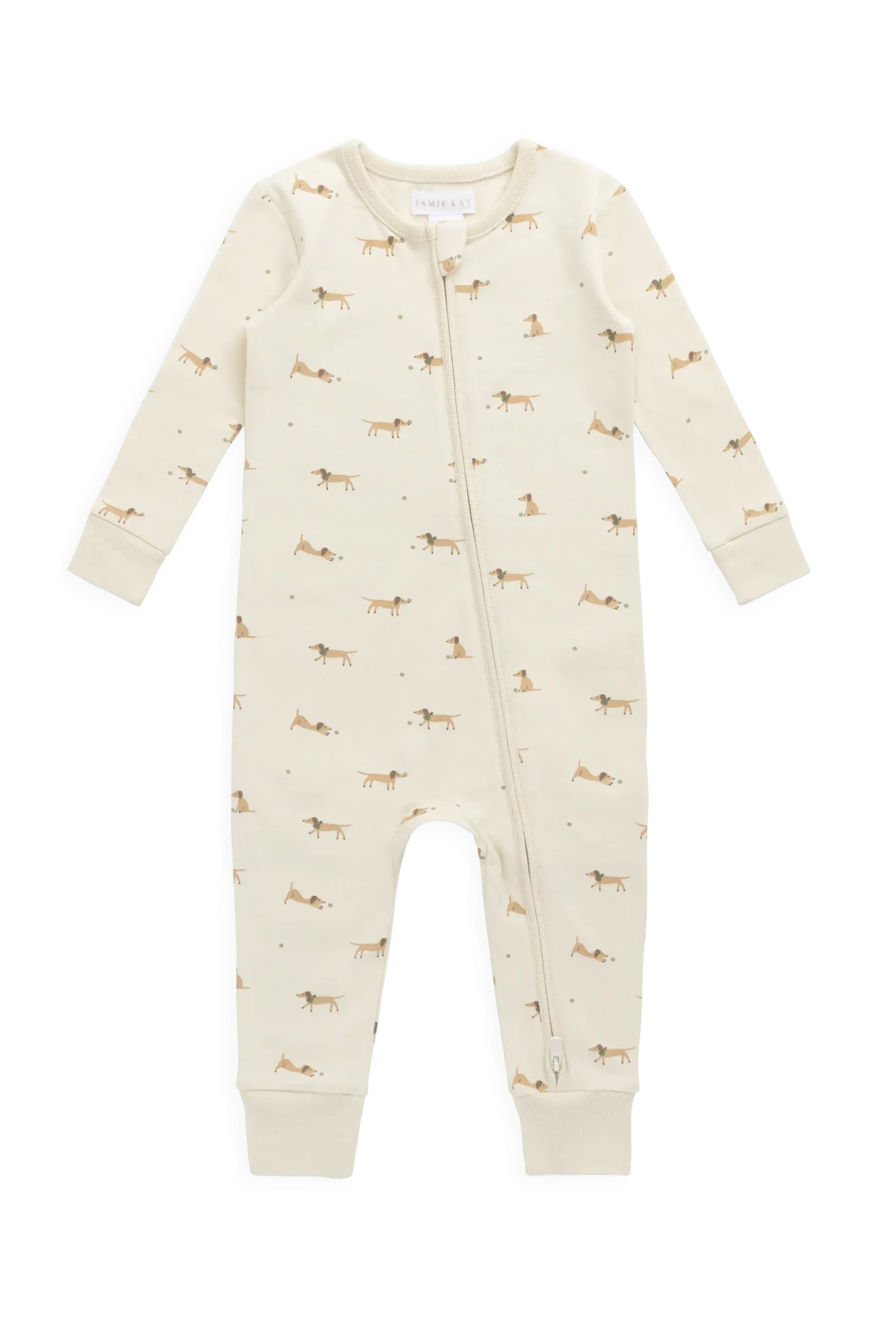 Organic Cotton Jude Onepiece - Play Ball Cassava