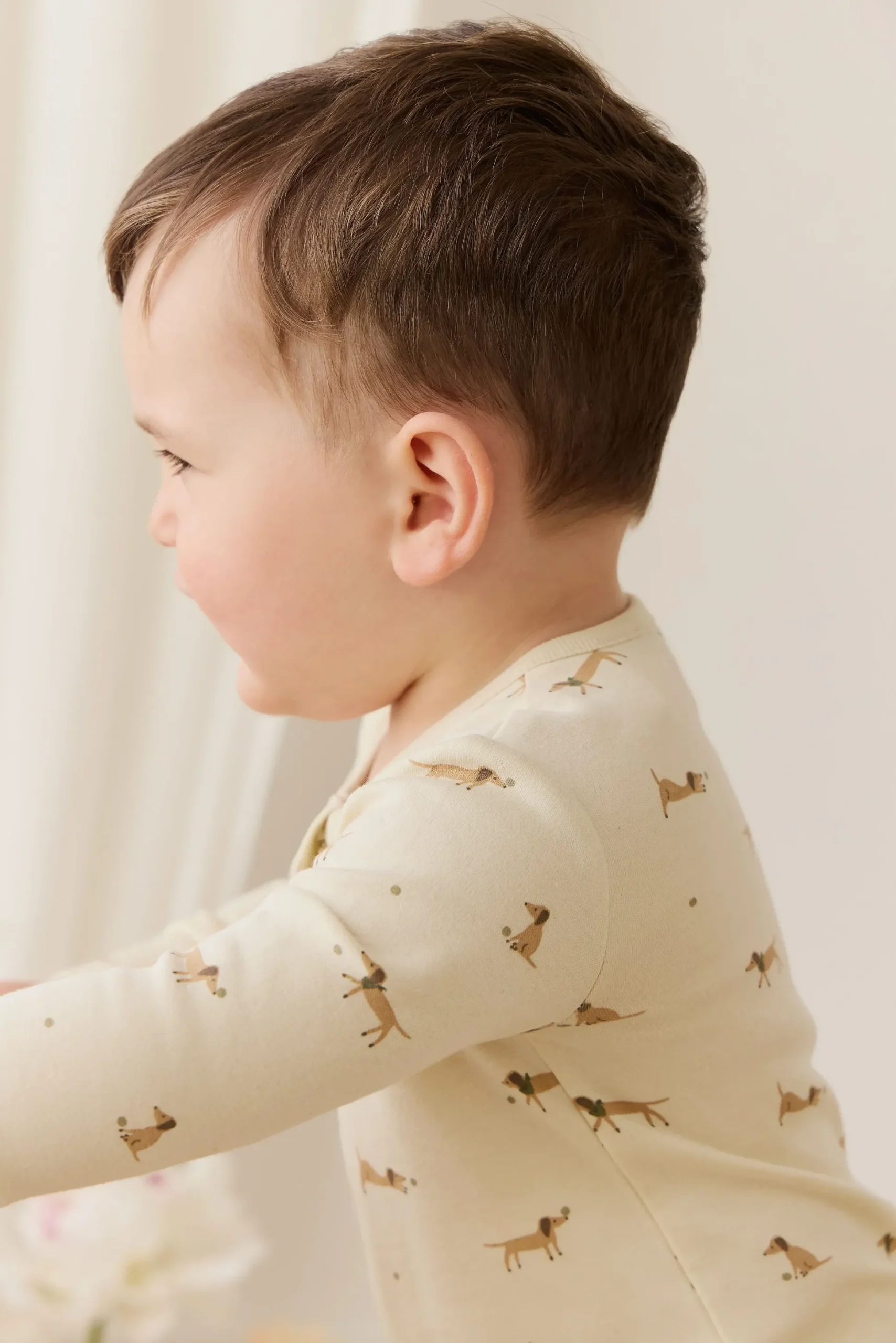 Organic Cotton Jude Onepiece - Play Ball Cassava