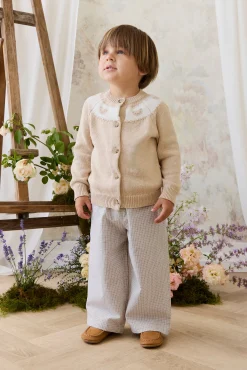 Organic Cotton Kenji Pant - Cloud Check