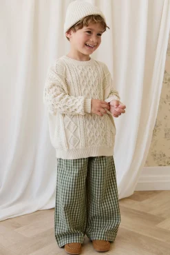 Organic Cotton Kenji Pant - Ravine Check