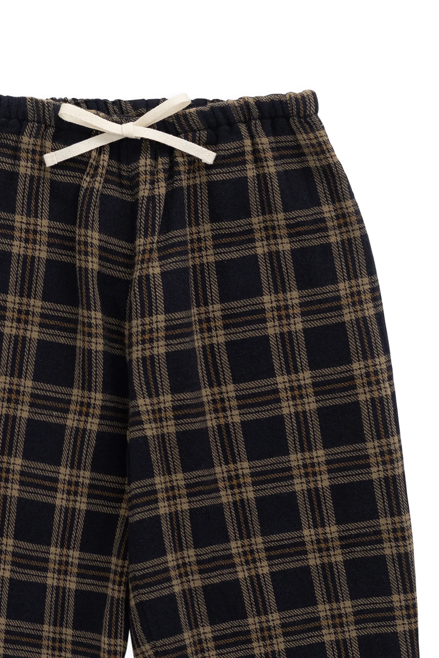 Organic Cotton Kenji Pant-Woodland Check
