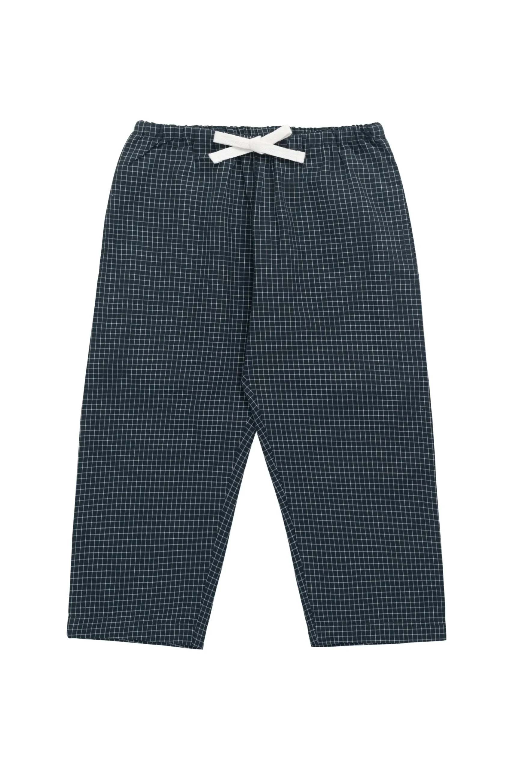 Organic Cotton Kingston Pant - Forest Grid