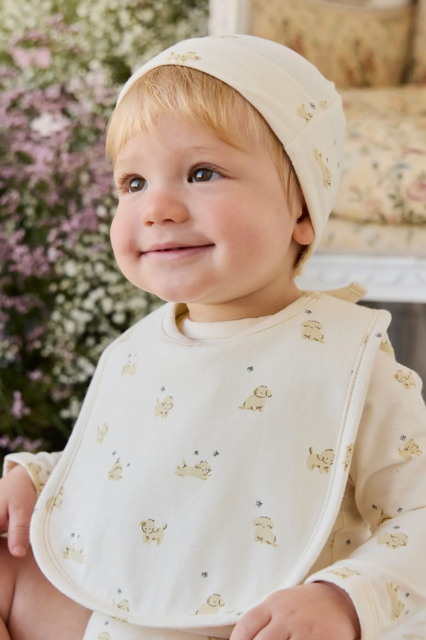 Organic Cotton Knot Beanie - Playful Honey