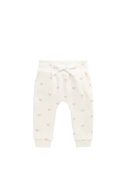 Organic Cotton Lilith Track Pant - Mon Amour Lotus