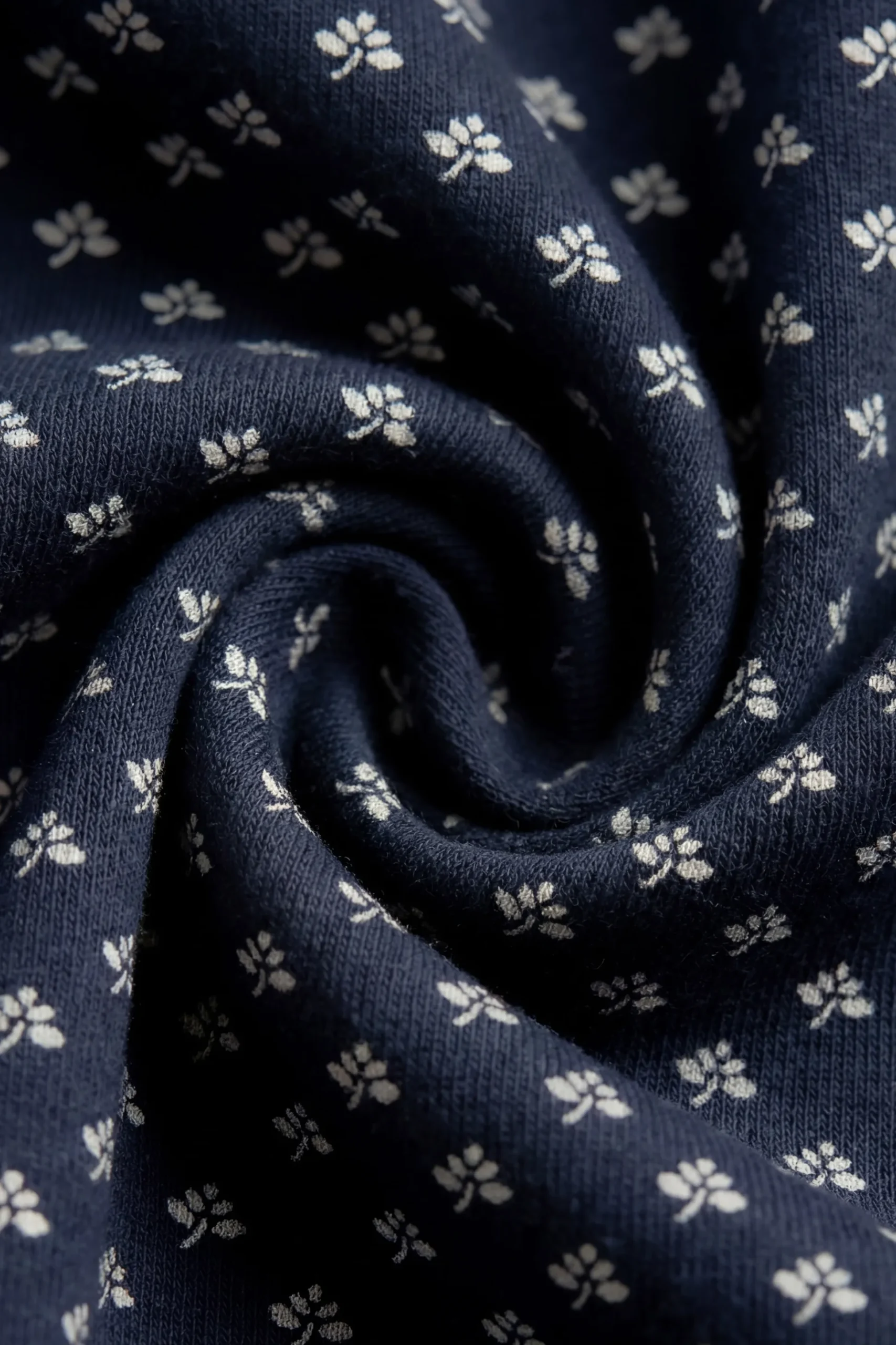 Organic Cotton Long Sleeve Bodysuit - Lisa Petite Indigo