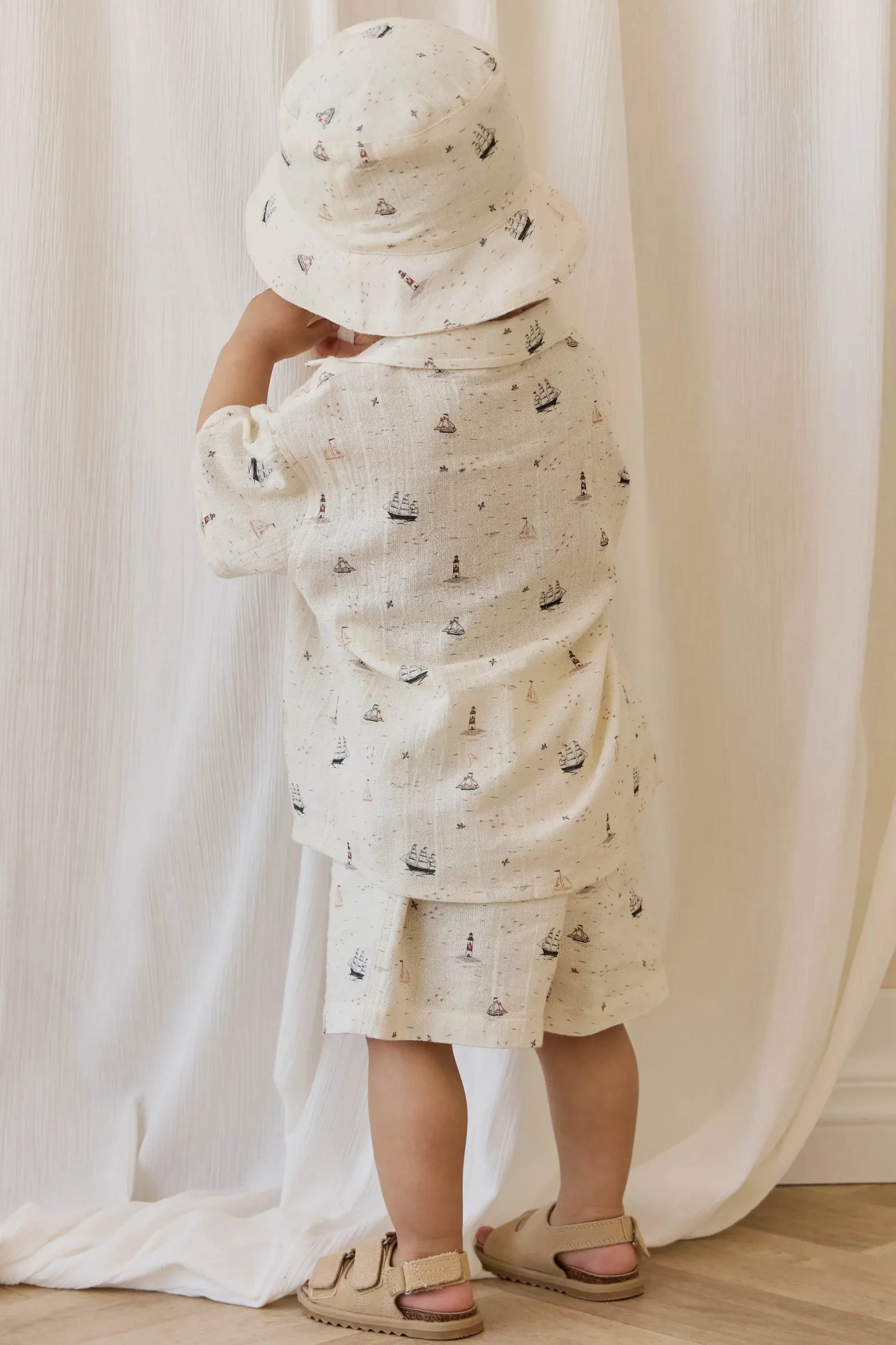 Organic Cotton Louis Short-Sailing Day