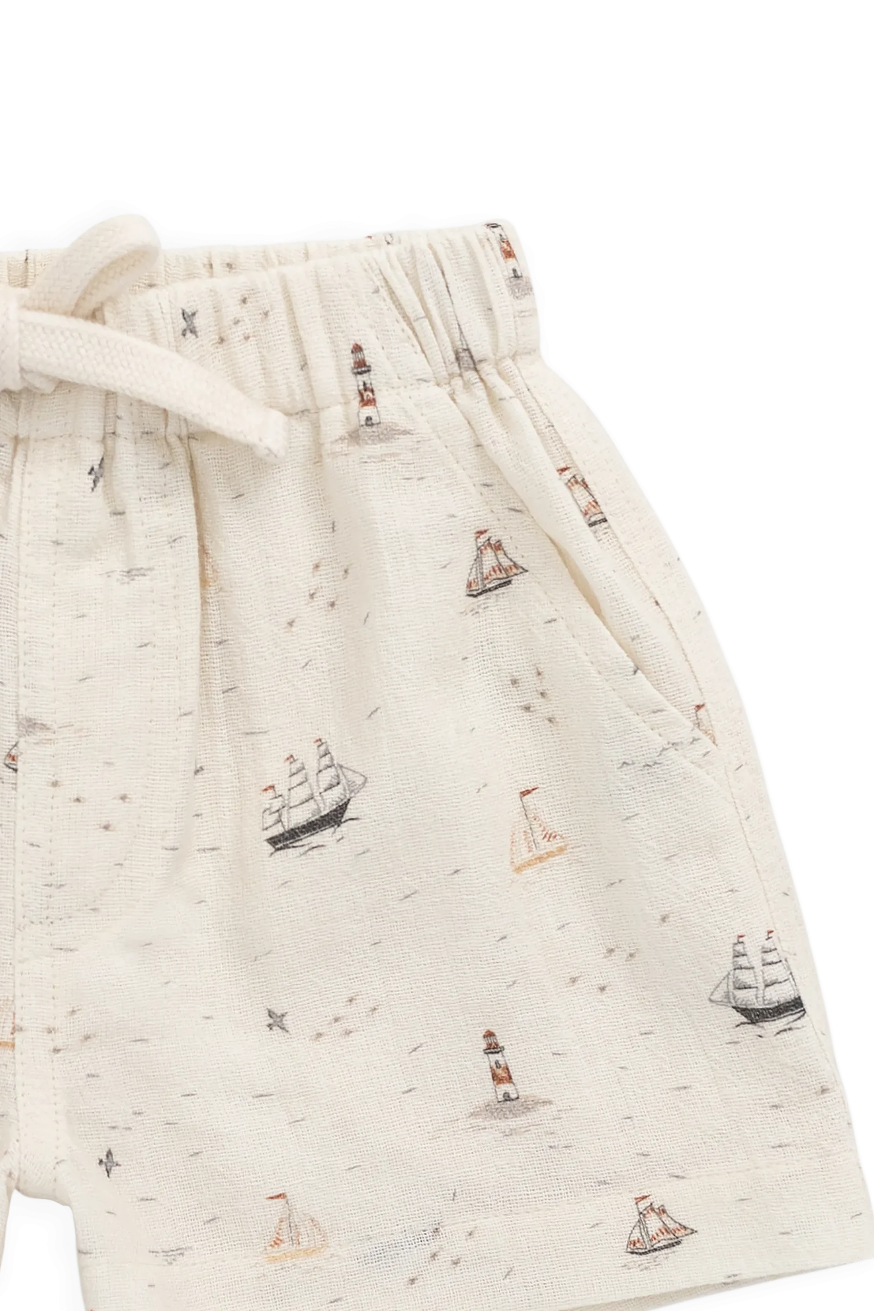 Organic Cotton Louis Short-Sailing Day
