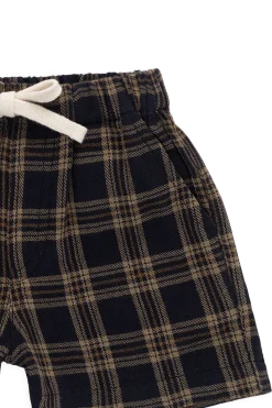 Organic Cotton Louis Short-Woodland Check