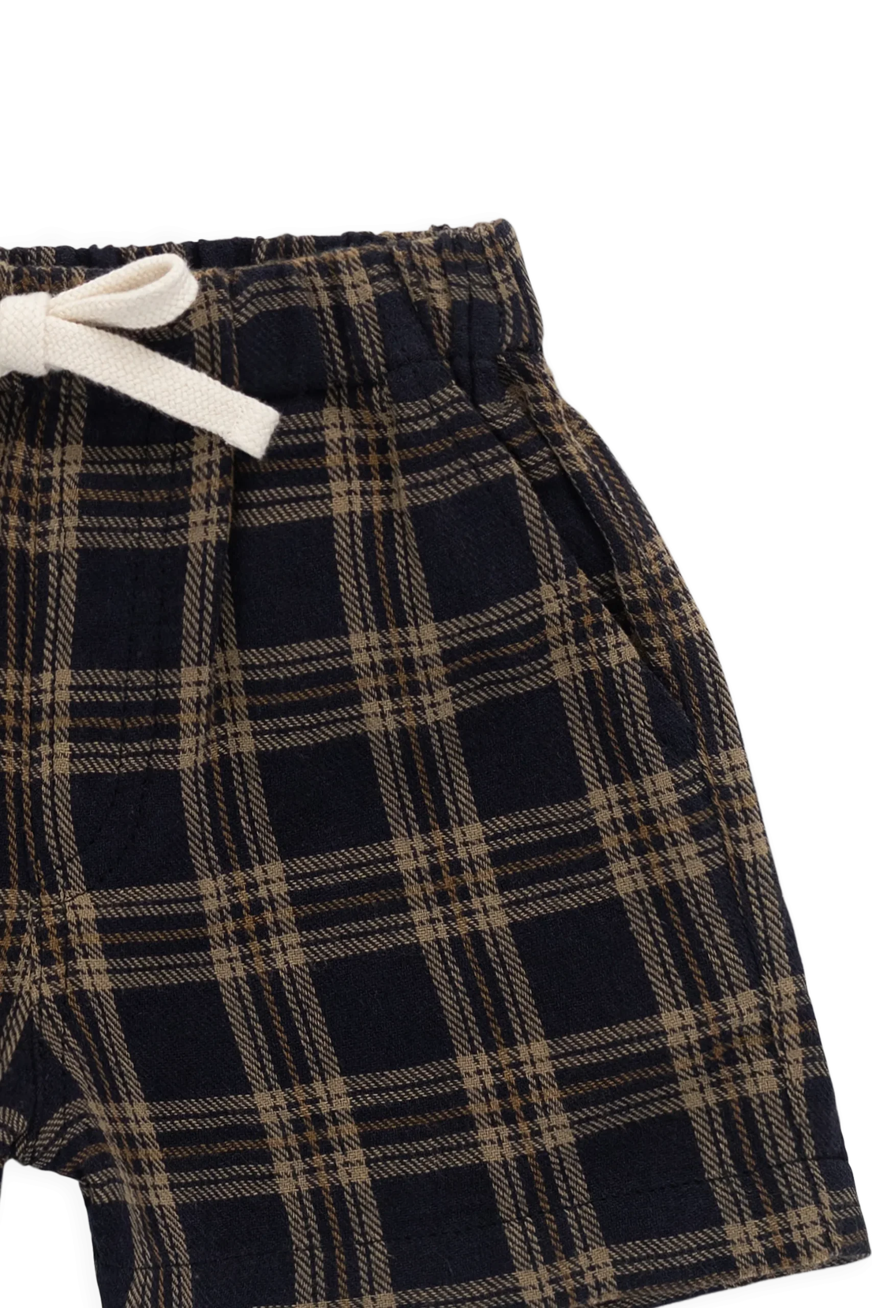 Organic Cotton Louis Short-Woodland Check