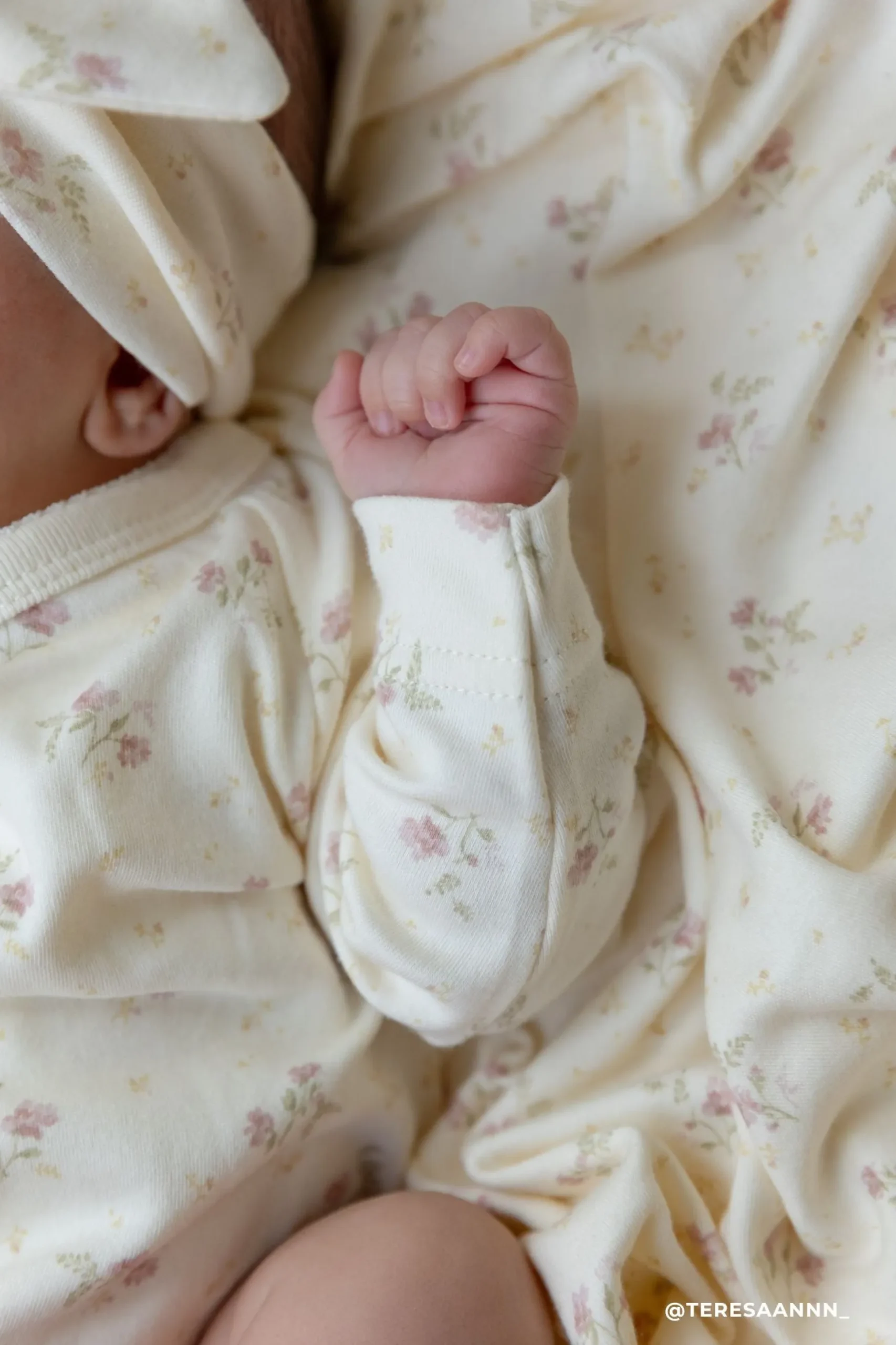 Organic Cotton Marina Bodysuit - Thelma Parchment