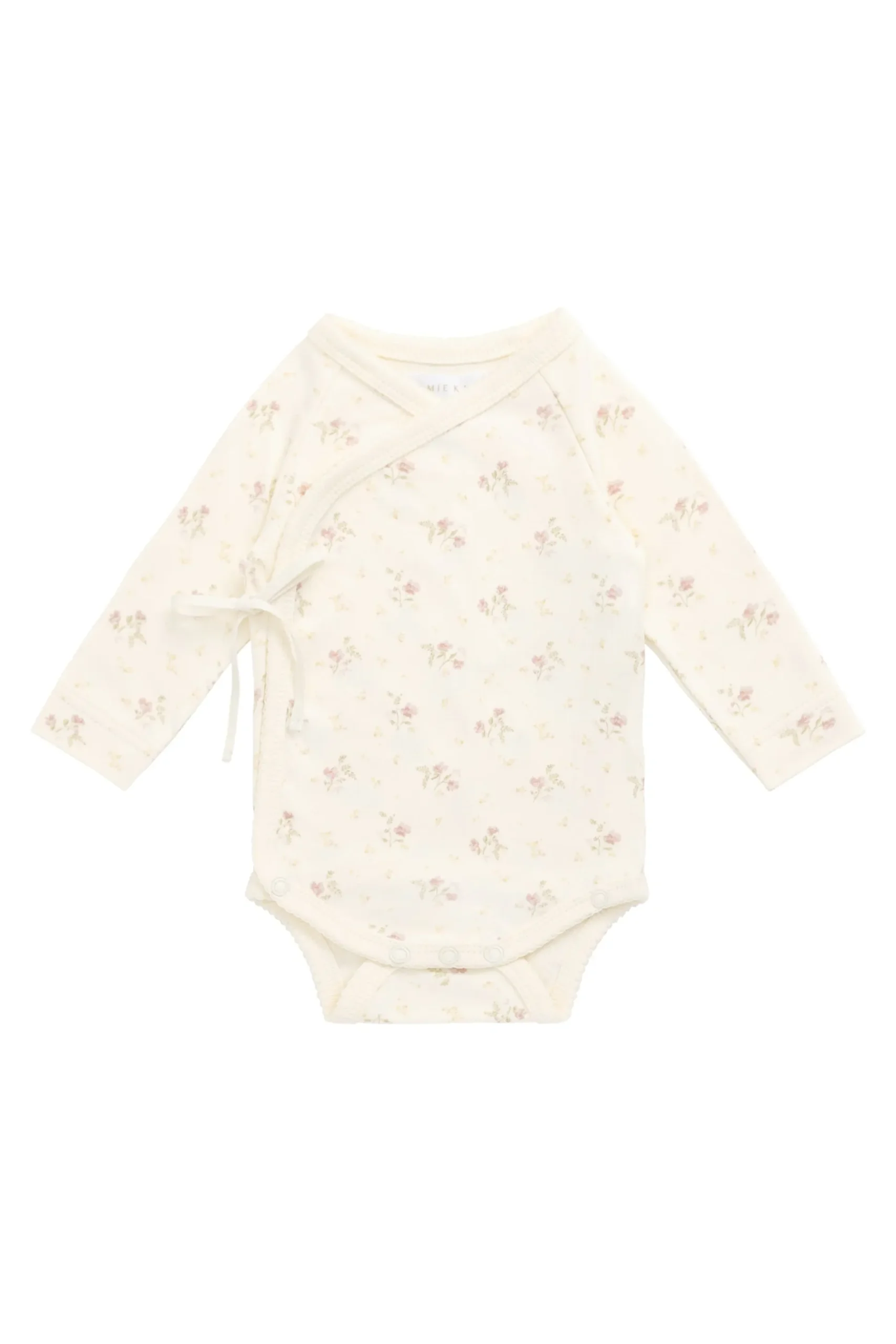 Organic Cotton Marina Bodysuit - Thelma Parchment