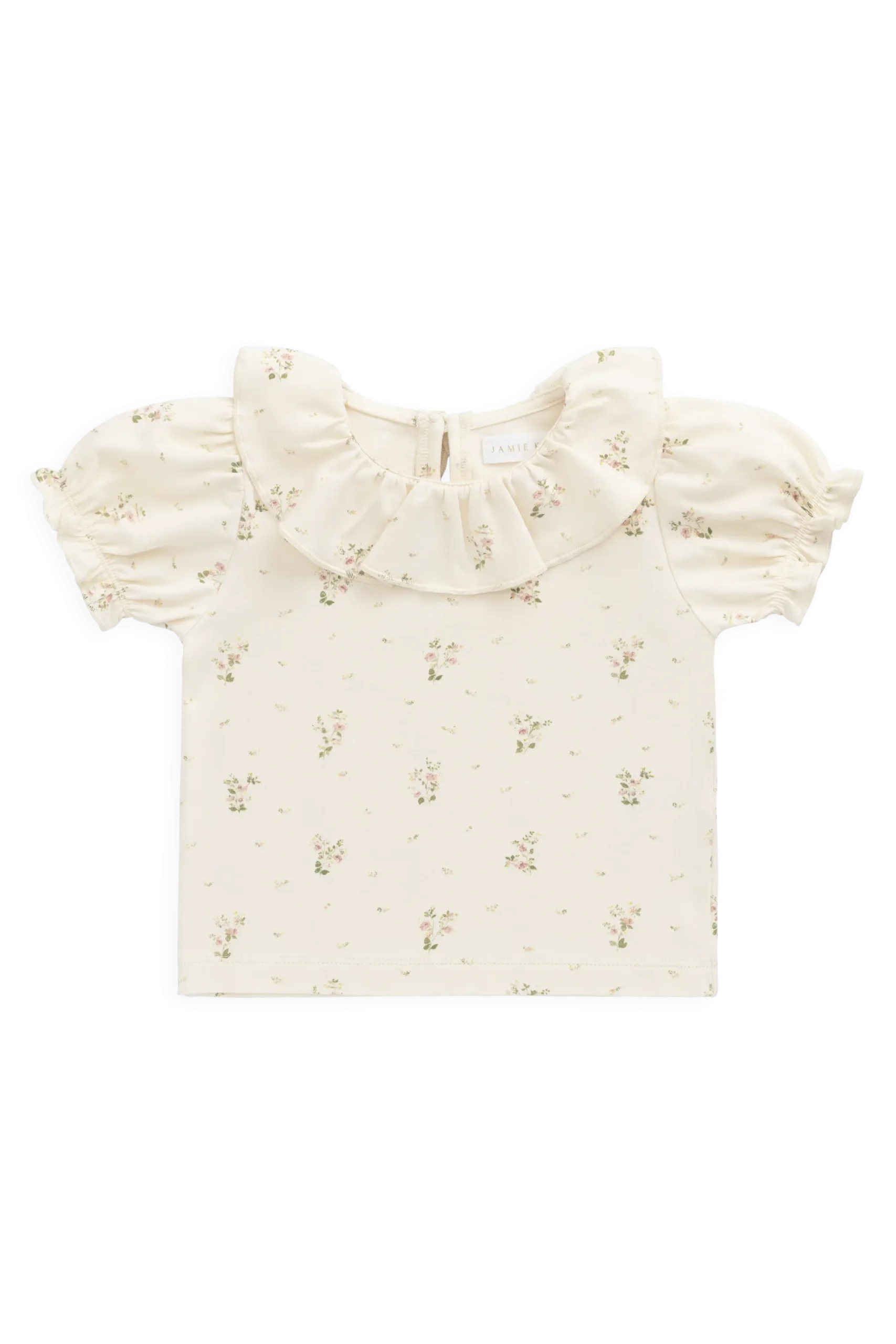 Organic Cotton Marlene Top - Josepha Egret Small