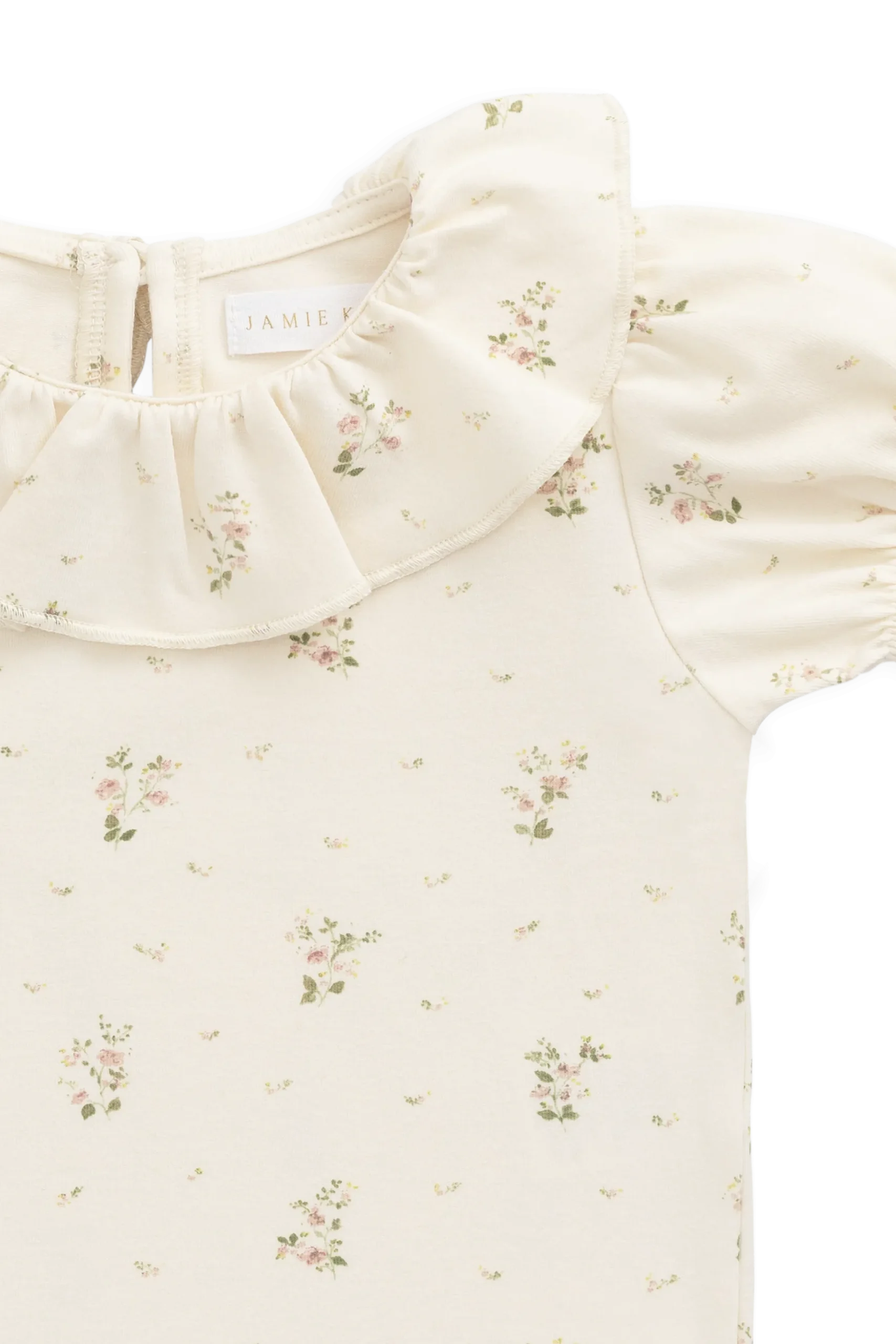 Organic Cotton Marlene Top - Josepha Egret Small