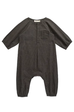 Organic Cotton Milton Onepiece - Basalt Grid