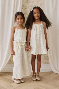 Organic Cotton Mirabel Top-Justine Parchment