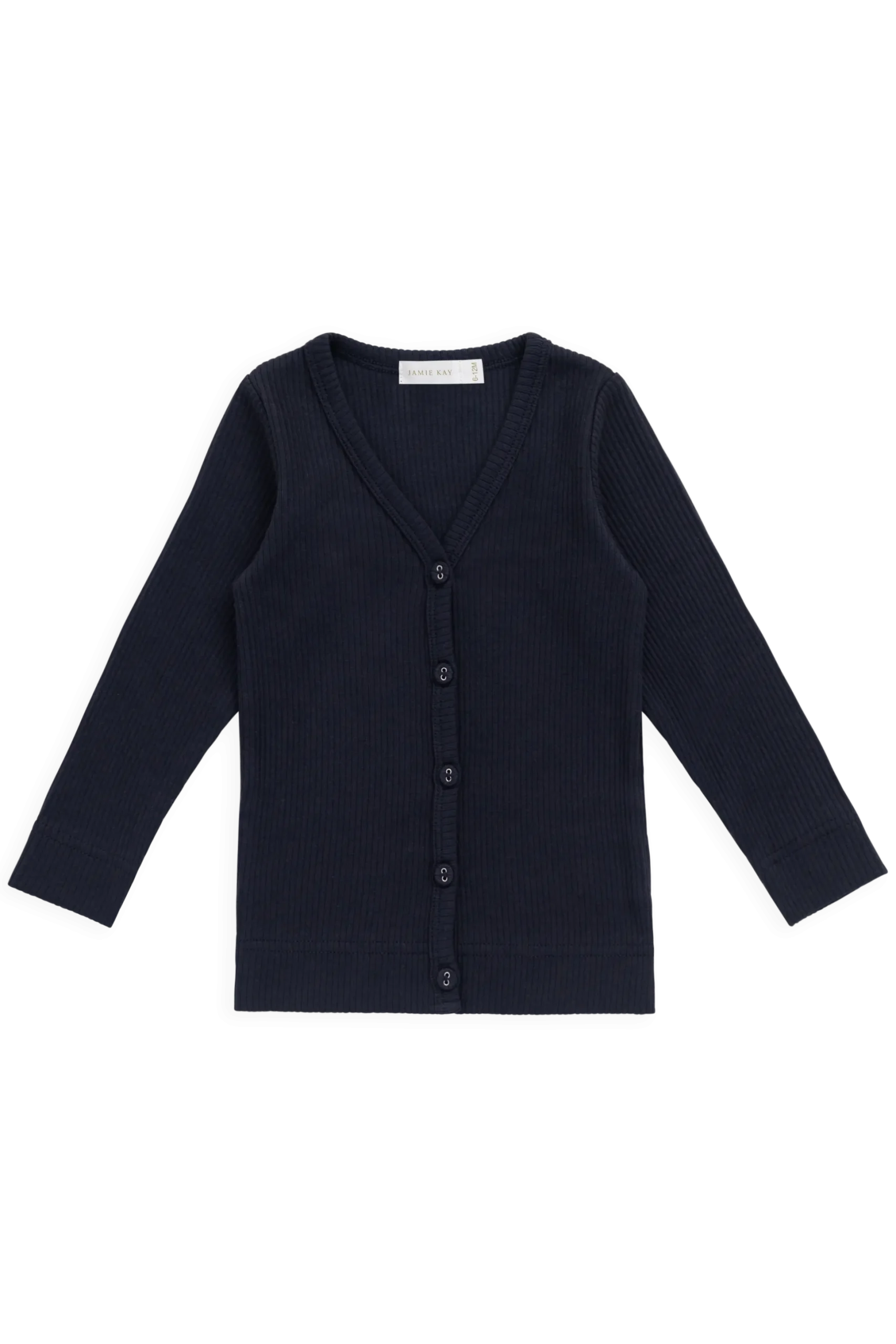 Organic Cotton Modal Cardigan - Eclipse