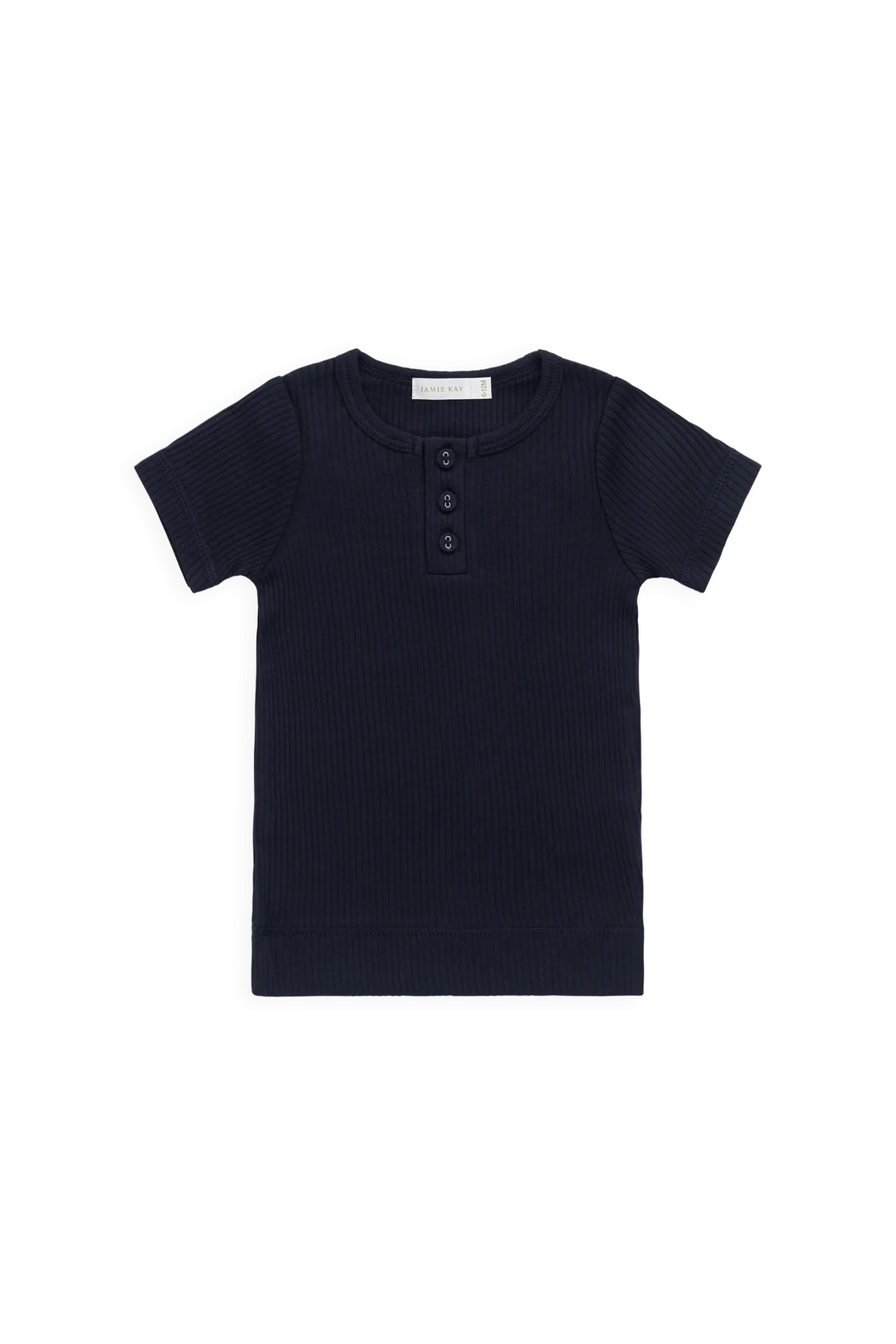 Organic Cotton Modal Henley Tee