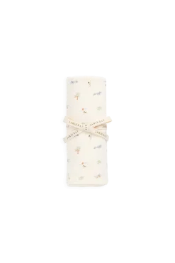 Organic Cotton Murphy Blanket - Savannah Animals Tofu