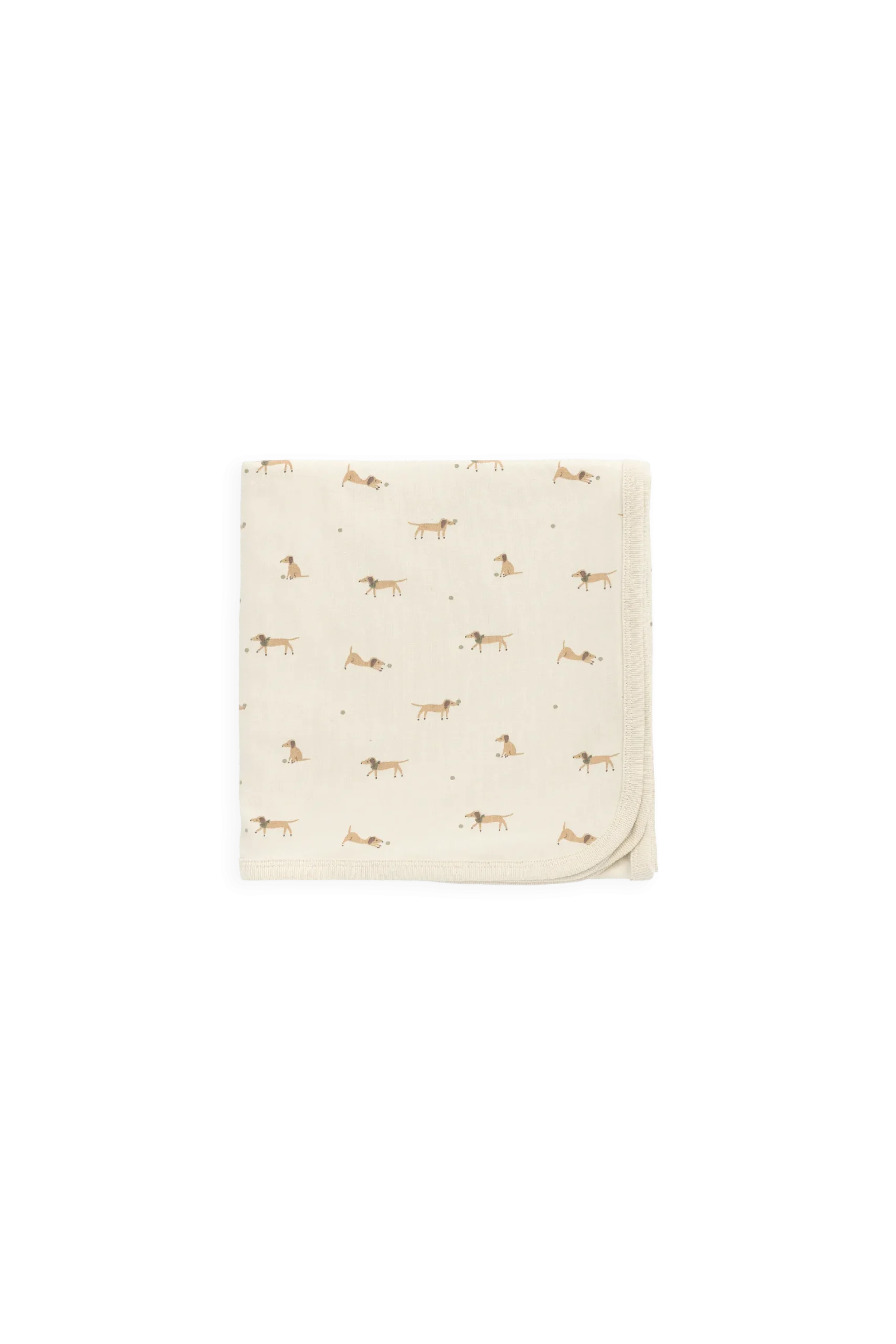 Organic Cotton Murphy Blanket - Play Ball Cassava
