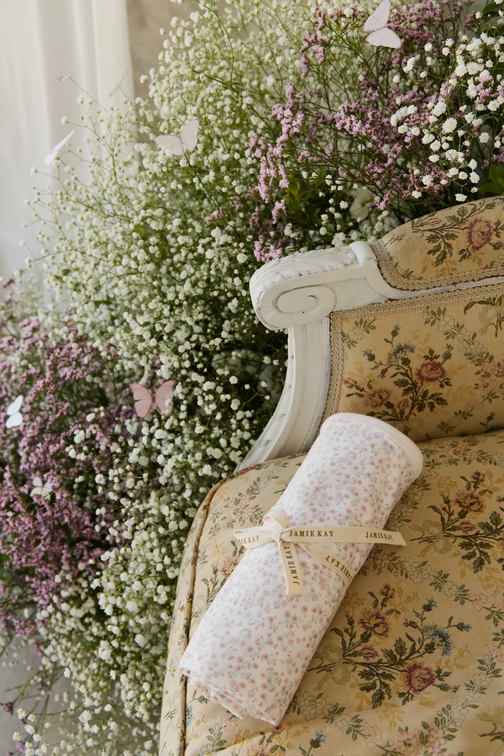 Organic Cotton Murphy Wrap - Posy Milk