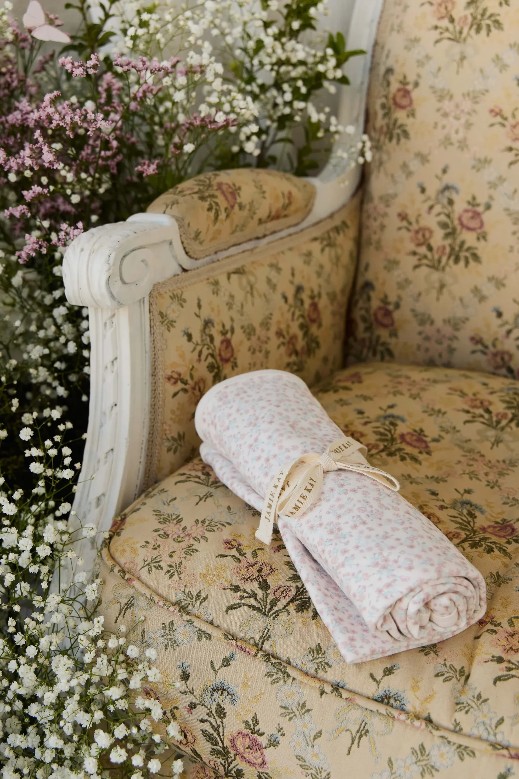 Organic Cotton Murphy Wrap - Posy Milk