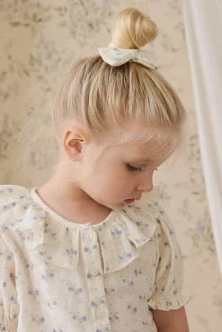 Organic Cotton Muslin Alora Top-Molly Blue