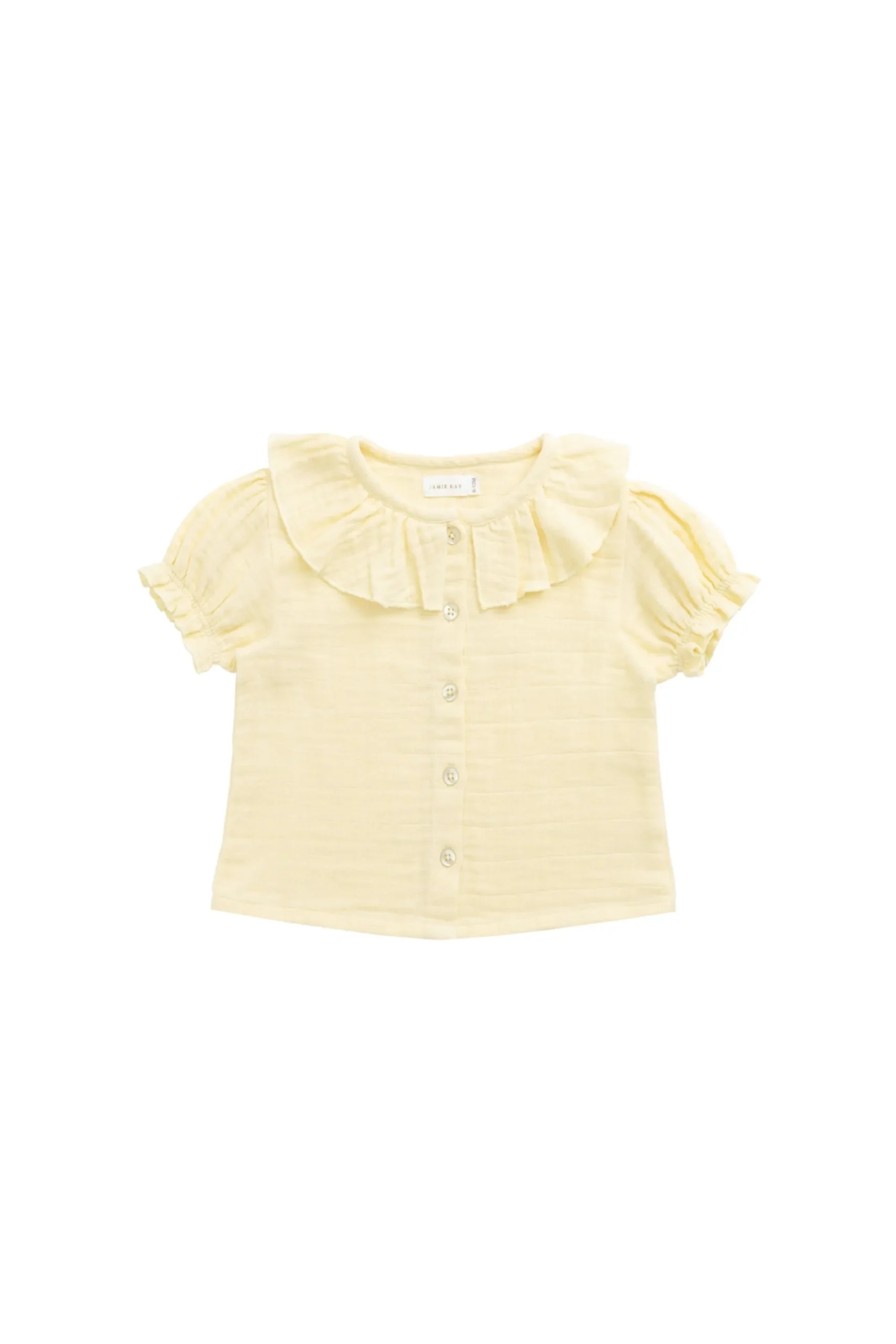 Organic Cotton Muslin Alora Top - Sunshine