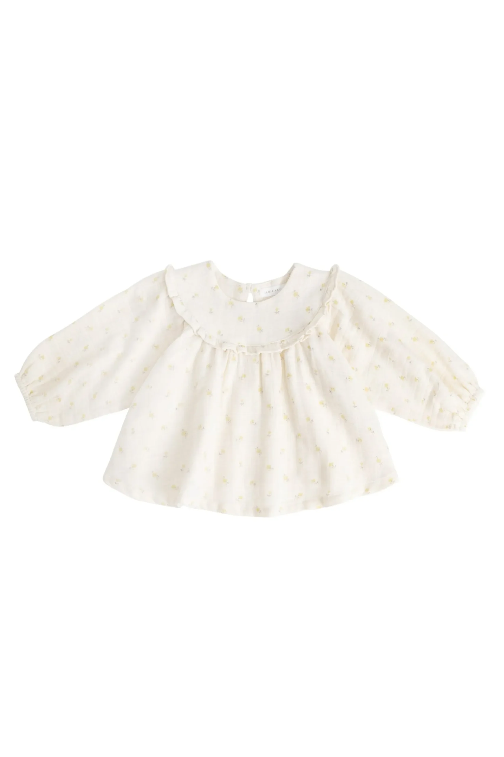 Organic Cotton Muslin Amira Blouse - Vintage Ditsy