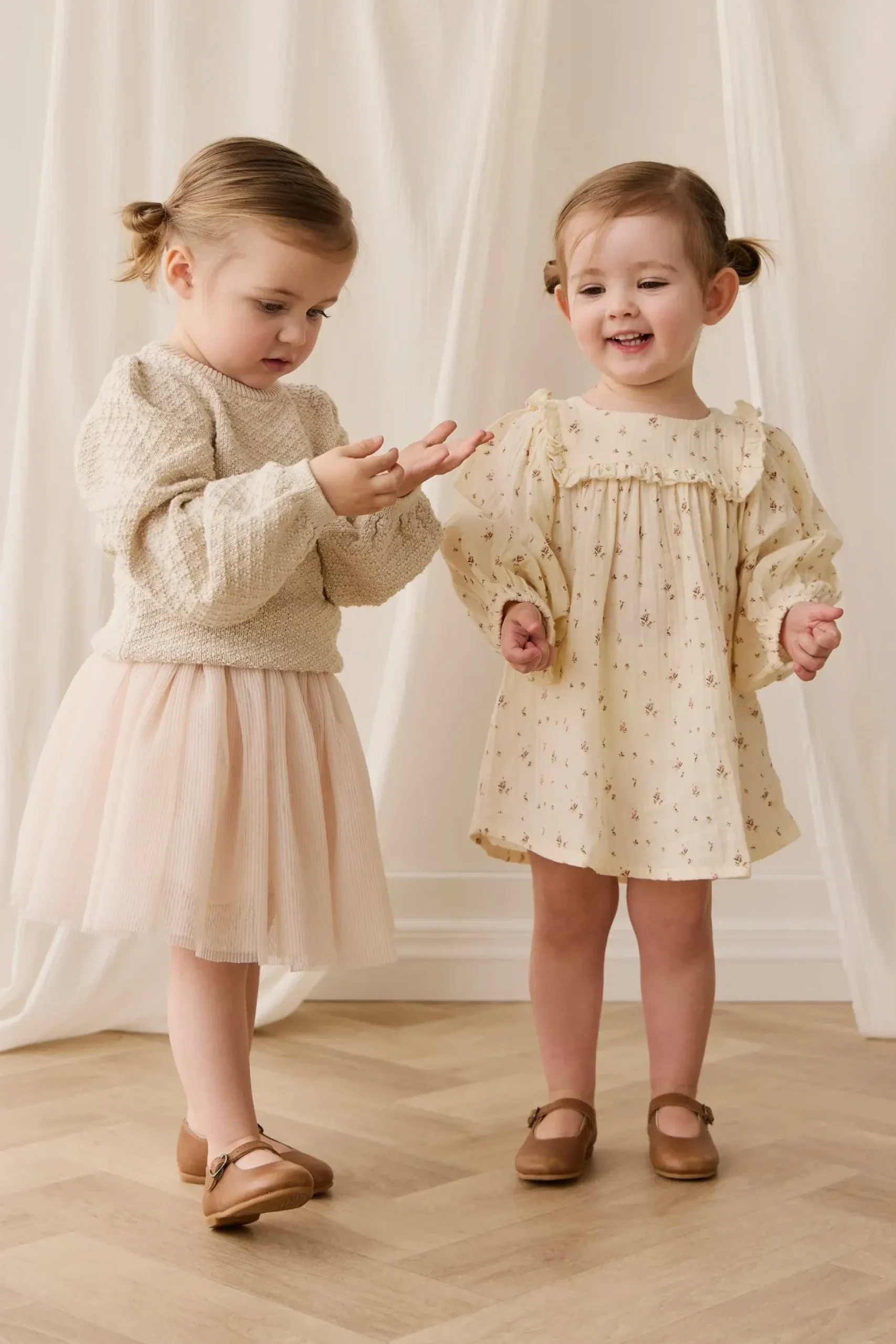 Organic Cotton Muslin Amira Dress - Dina Antique
