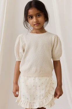 Organic Cotton Muslin Celine Skirt - Willow Rose