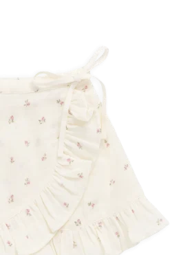 Organic Cotton Muslin Celine Skirt - Willow Rose