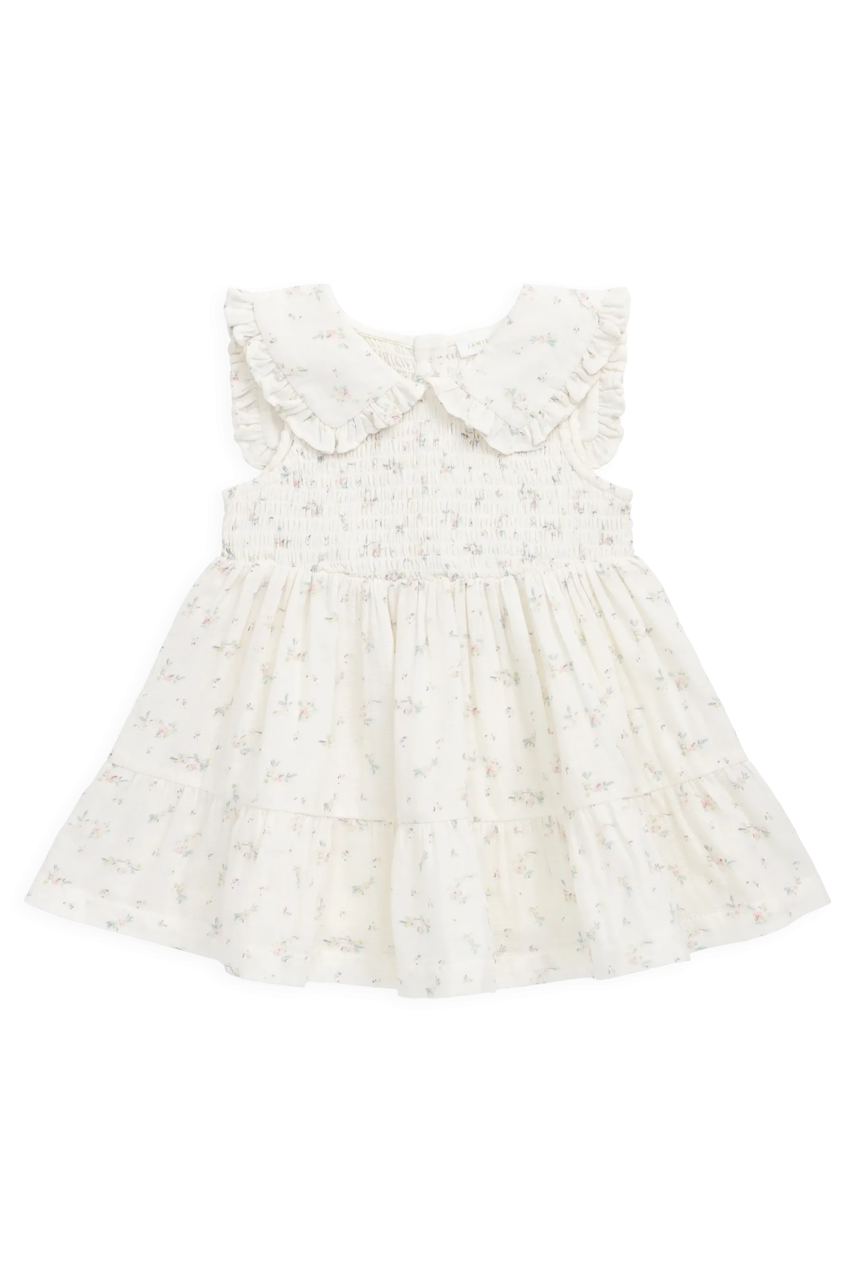 Organic Cotton Muslin Christabel Dress - Solange Snow