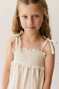 Organic Cotton Muslin Cleo Dress - Pippa Pink