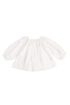 Organic Cotton Muslin Heather Blouse - Pauline Pink