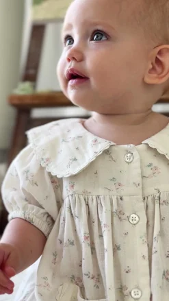 Organic Cotton Muslin Kodi Top - Solange Snow