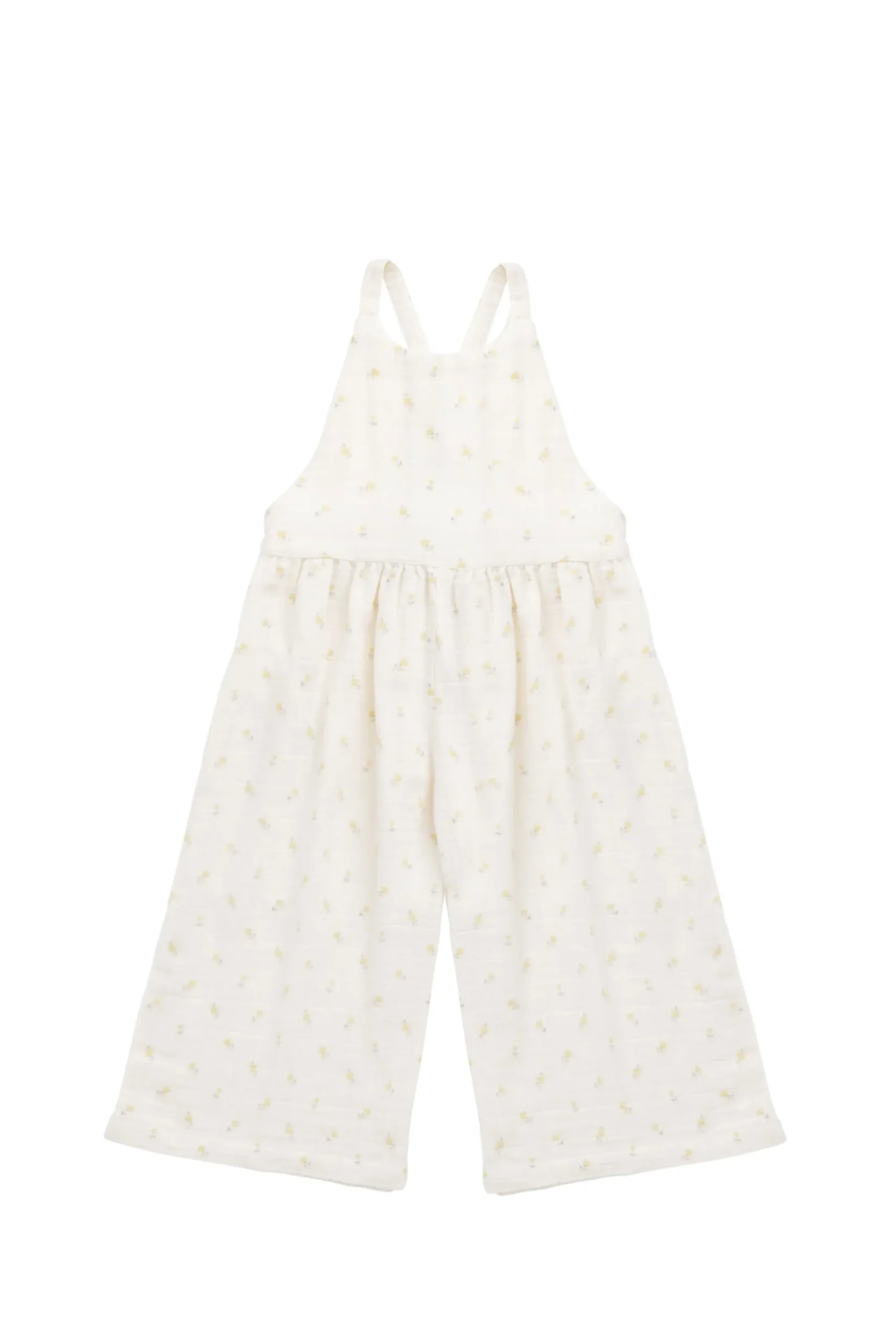 Organic Cotton Muslin Lana Jumpsuit - Vintage Ditsy