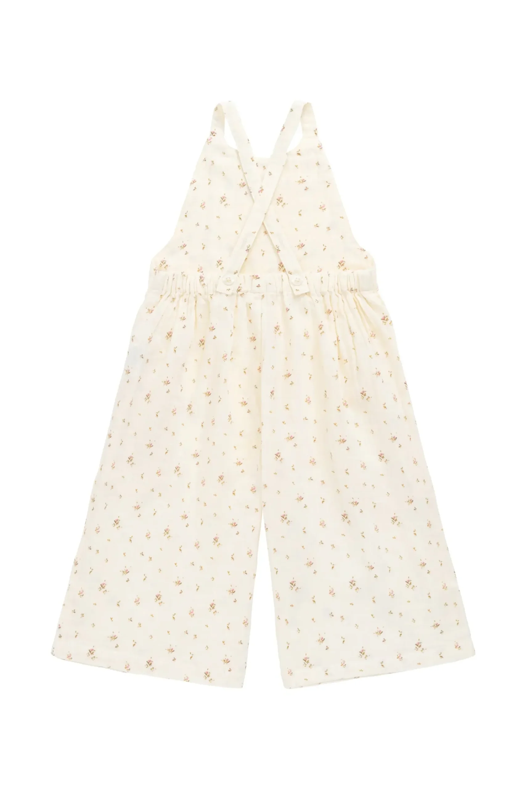 Organic Cotton Muslin Lana Jumpsuit - Dina Antique