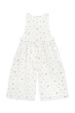 Organic Cotton Muslin Marceline Jumpsuit - Ayla Whisper