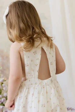 Organic Cotton Muslin Marceline Jumpsuit - Ayla Whisper