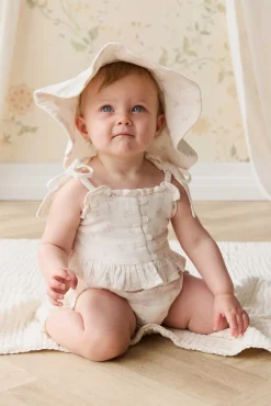 Organic Cotton Muslin Mirabel Top - Pauline Pink