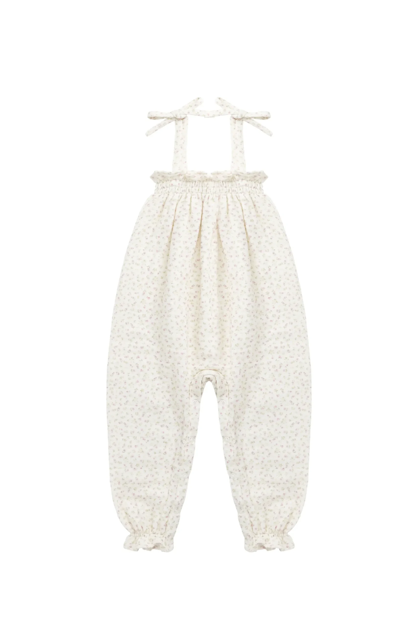 Organic Cotton Muslin Myla Jumpsuit - Pippa Pink
