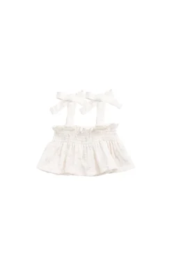 Organic Cotton Muslin Odette Top - Pauline Pink