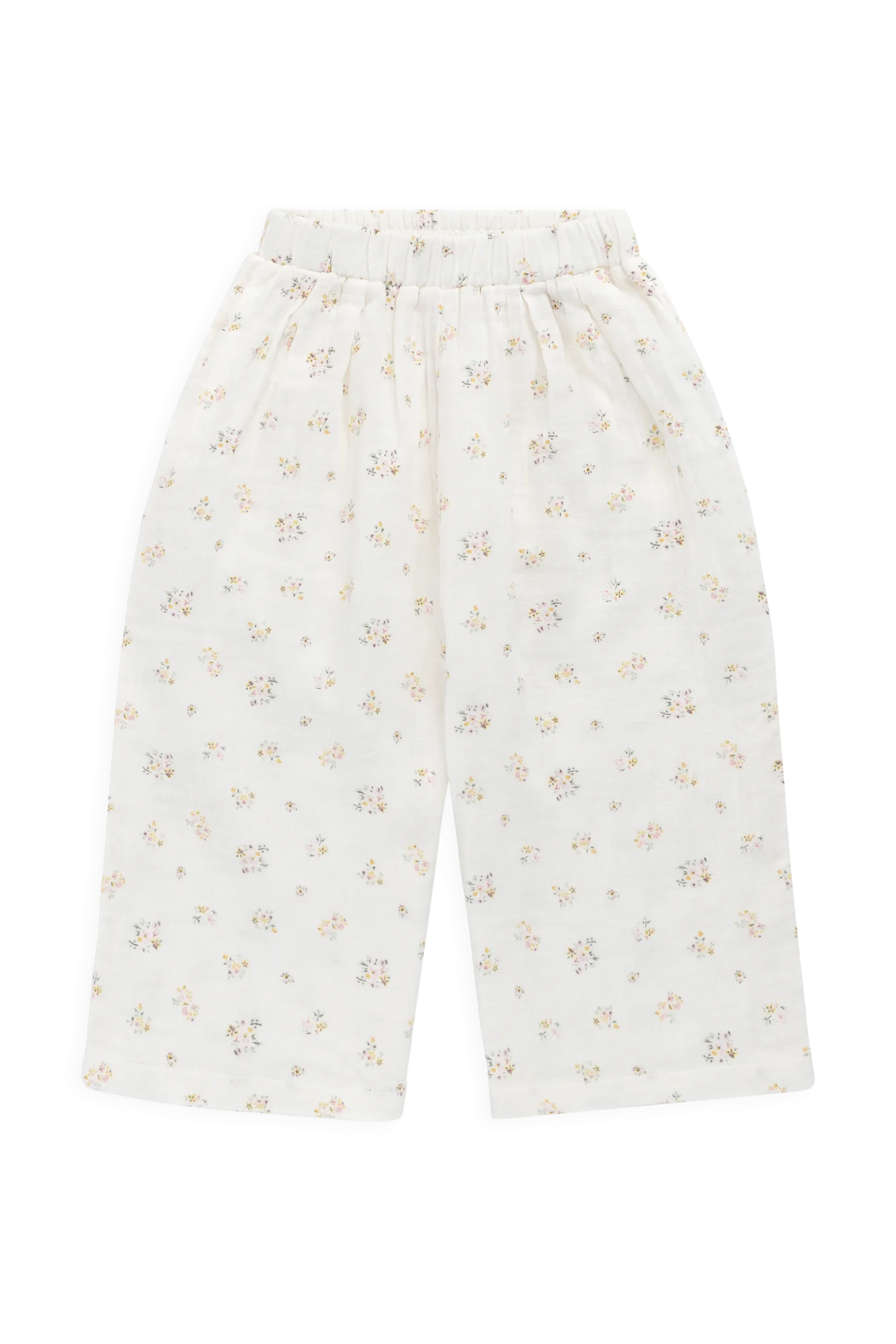 Organic Cotton Muslin Odette Pant - Ayla Whisper