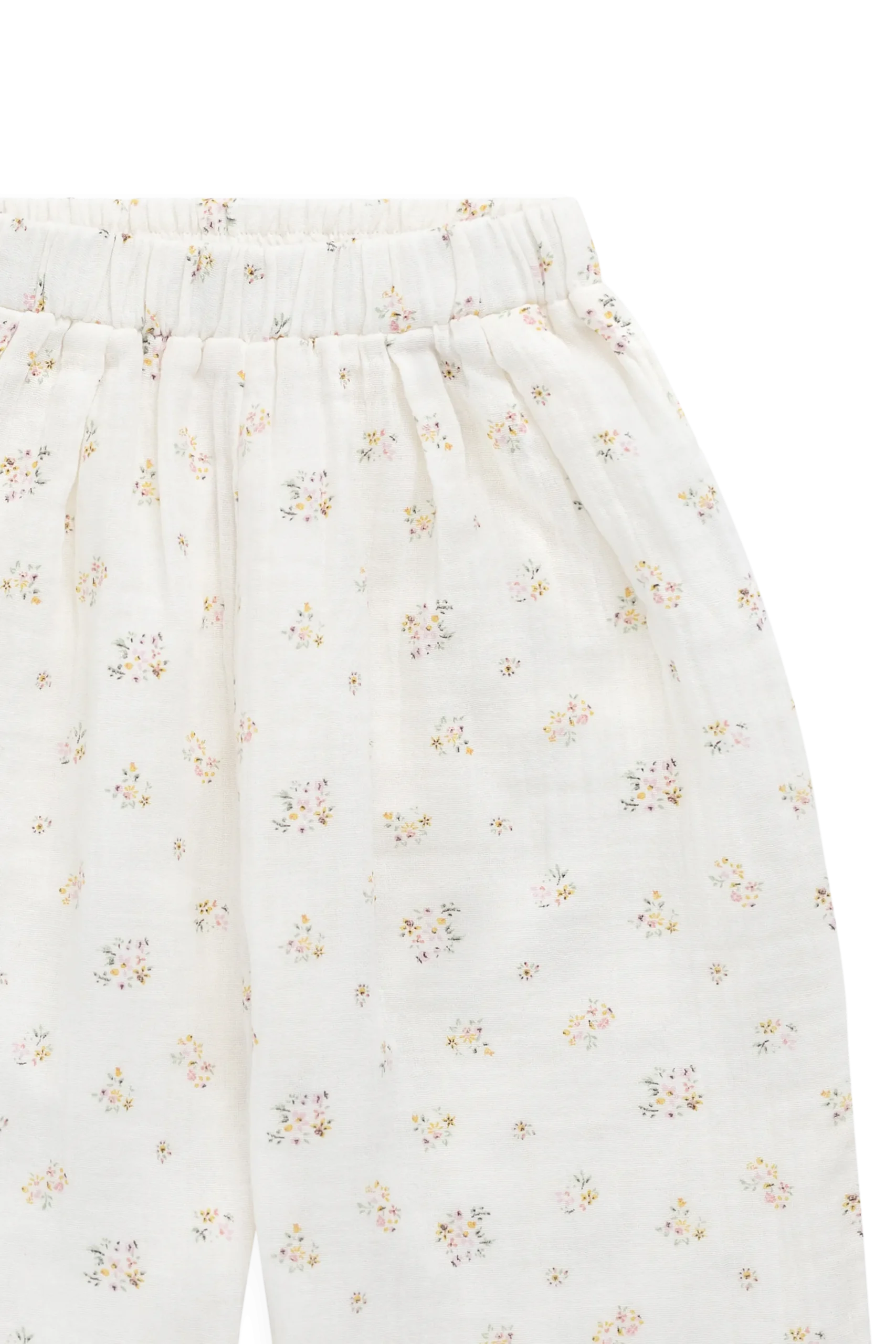 Organic Cotton Muslin Odette Pant - Ayla Whisper
