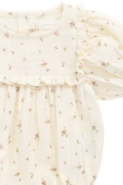 Organic Cotton Muslin Odette Playsuit - Dina Antique