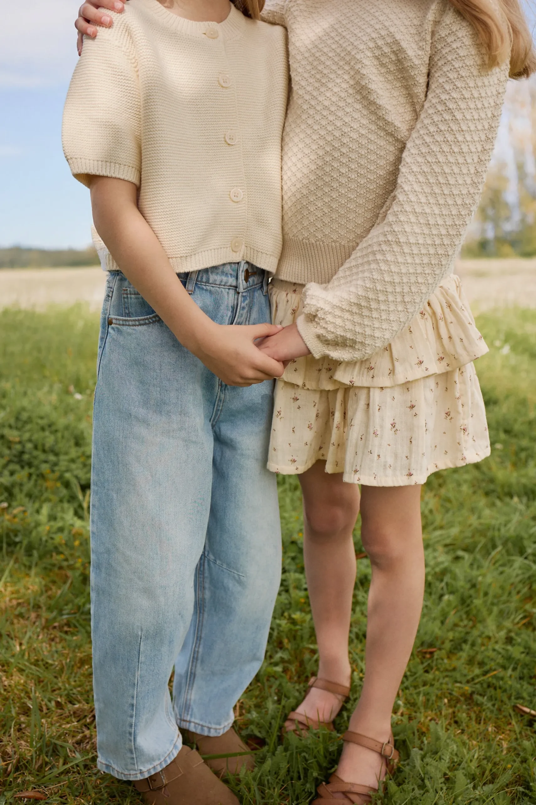 Organic Cotton Muslin Samantha Skirt - Dina Antique